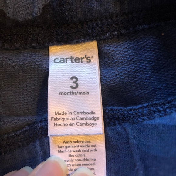 Blue camo joggers - Picture 2 of 3